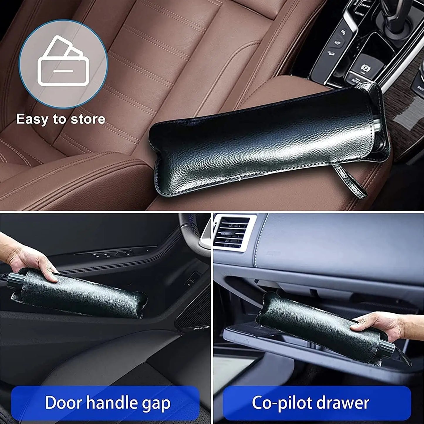 Parasol plegable para parabrisas de coche de 51"